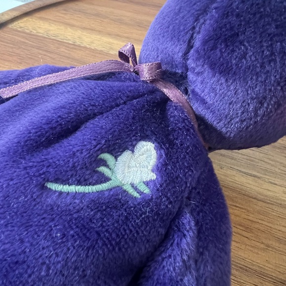 TY Beanie Baby PRINCESS DIANA the Purple Teddy Bear 1997 -RETIRED Toy wales - Picture 4 of 7